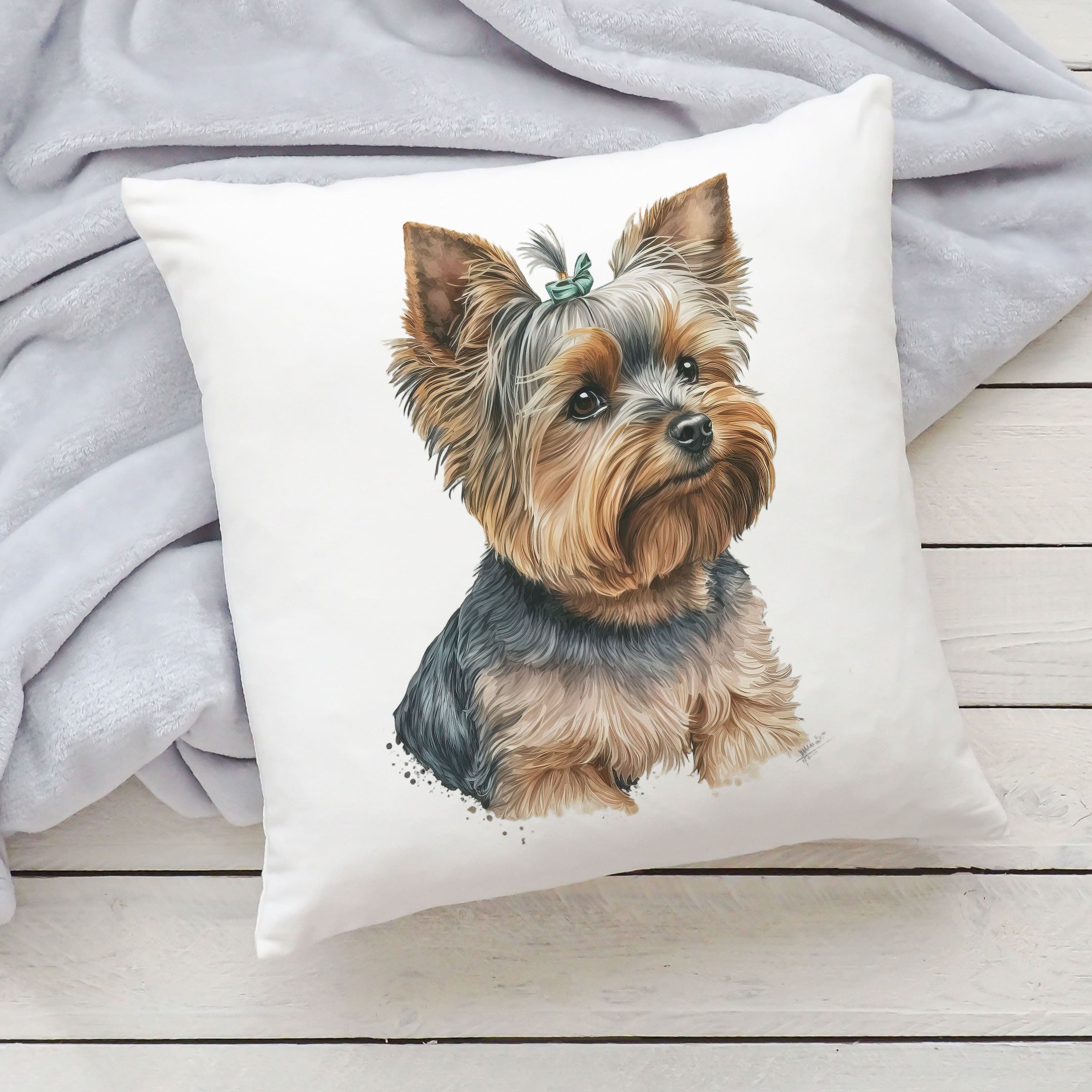 Polštář se psem - Yorkšířský teriér VII