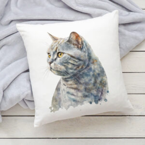 Polštář s kočkou - Americká krátkosrstá 2