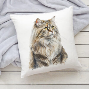 Polštář s kočkou - Britská dlouhosrstá 3