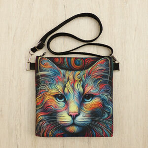 Mňau kabelka - mandala 8